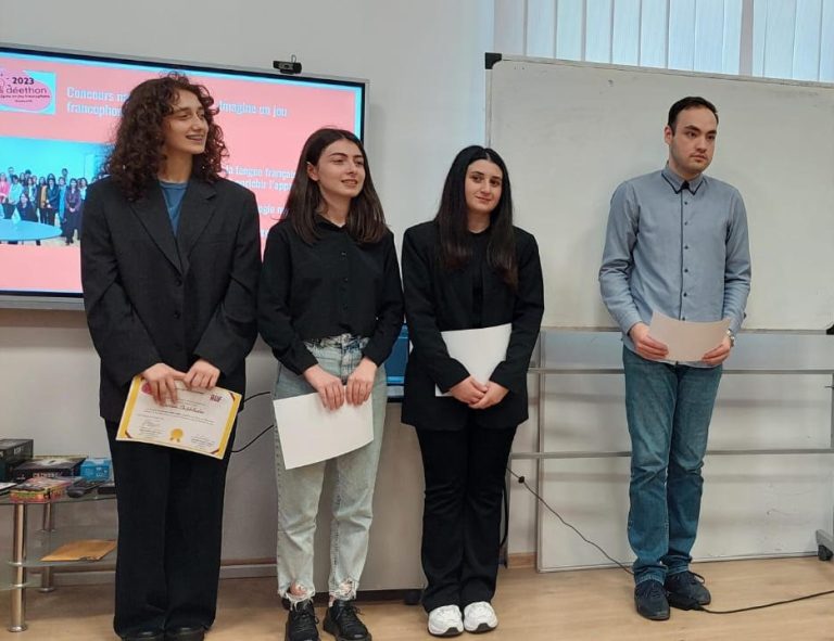 Director of AUF-ECO awarded IBSU students