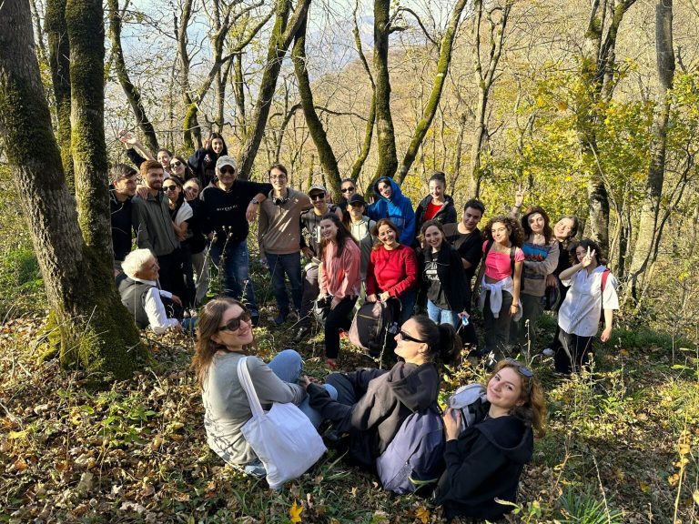 IBSU hiking on Zedazeni