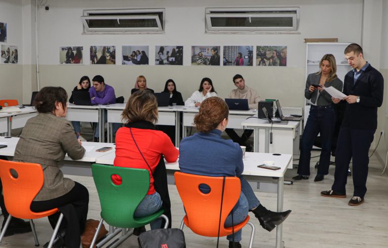 Media producers met with IBSU BA journalism program students