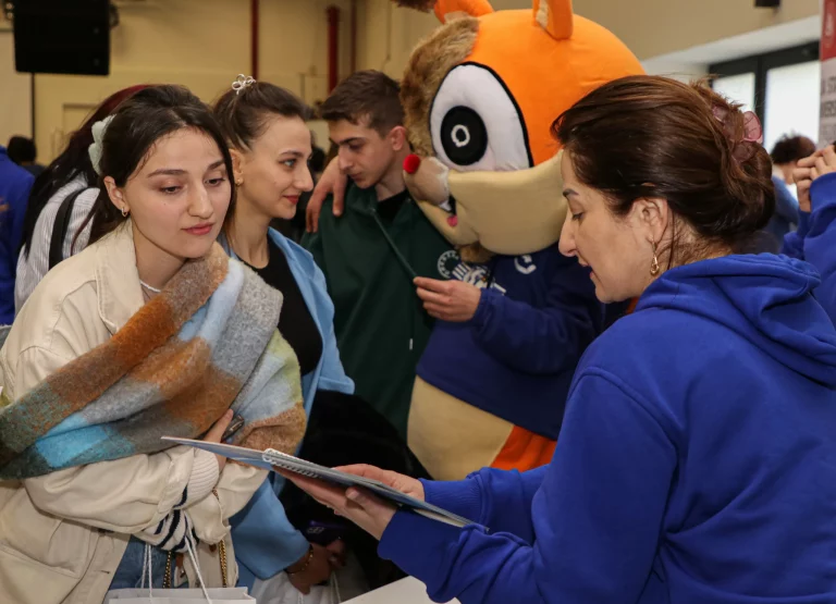 IBSU met with Zaldastanishvili American Academy students