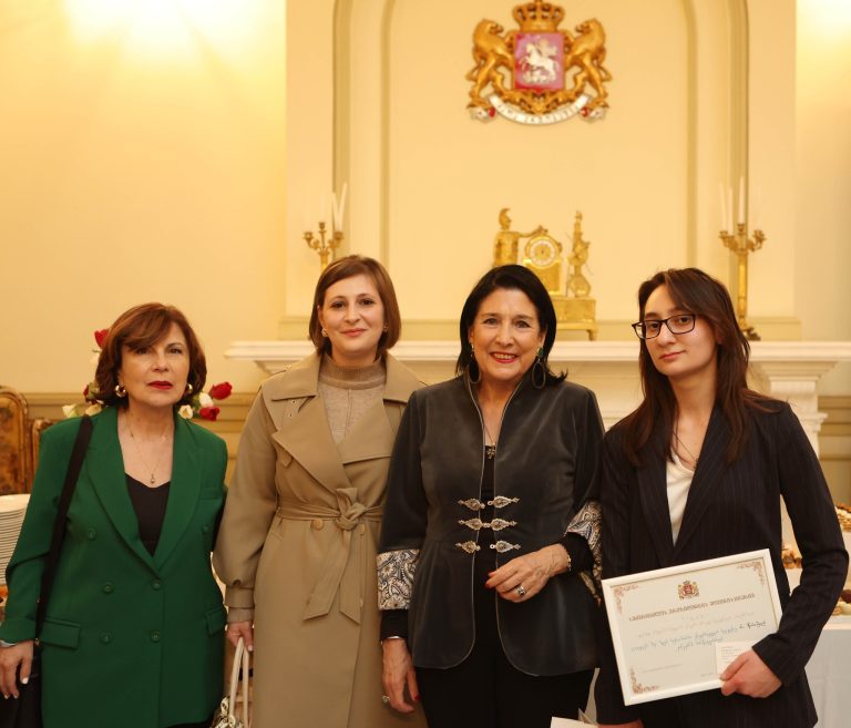 IBSU student participated in Elizabeth Orbeliani translation contest