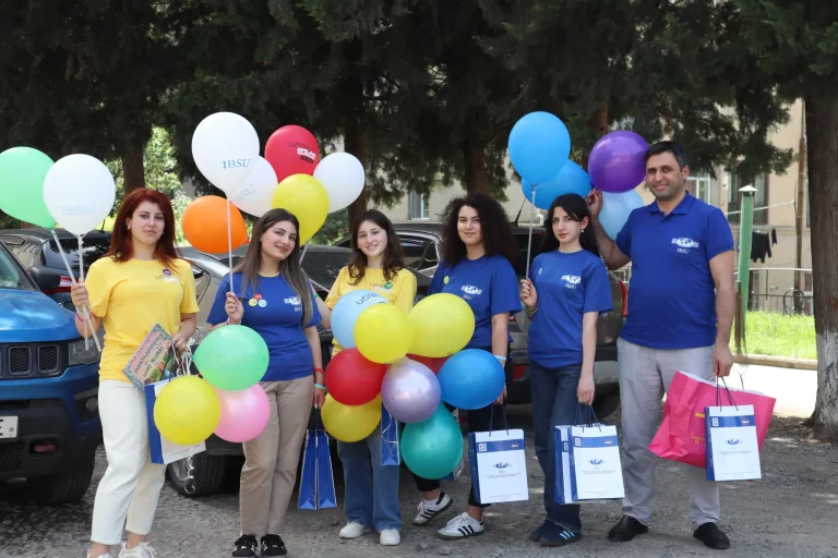 IBSU Charity Student Club members visited “M Medi 22” kids