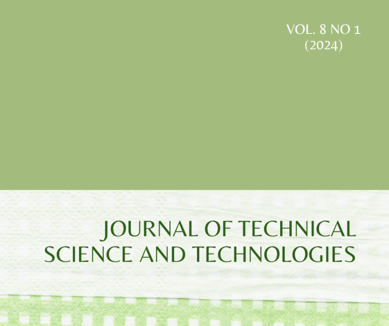 Another addition of Journal of Technical Science and Technologies Published