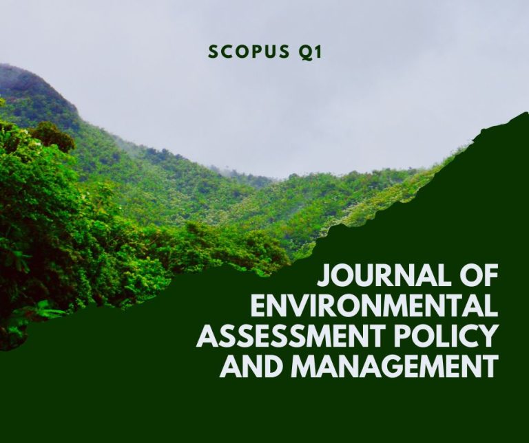 Azer Dilanchiev’s article published in Journal of Environmental Assessment Policy and Management