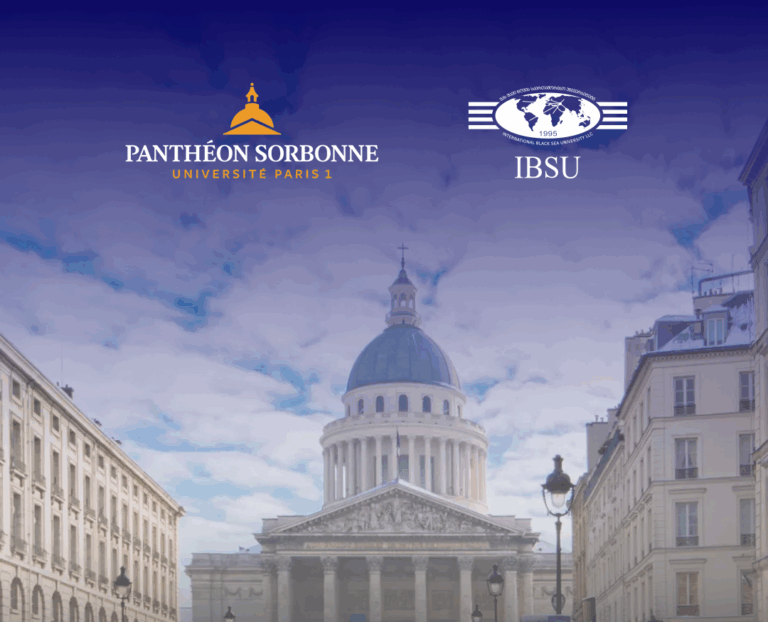 IBSU and Paris 1 Panthéon-Sorbonne University signed a memorandum of cooperation