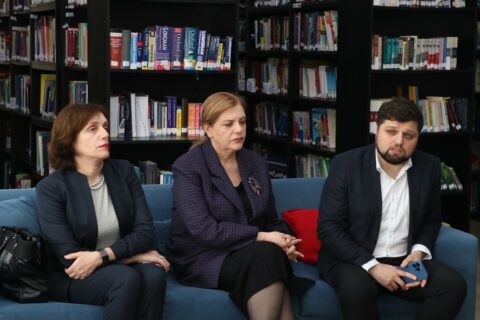 საკონსტიტუციო და უზენაესი სასამართლოს მოსამართლეების საჯარო ლექცია სამართლის და სახელმწიფო მმართველობის სკოლის სტუდენტებისთვის