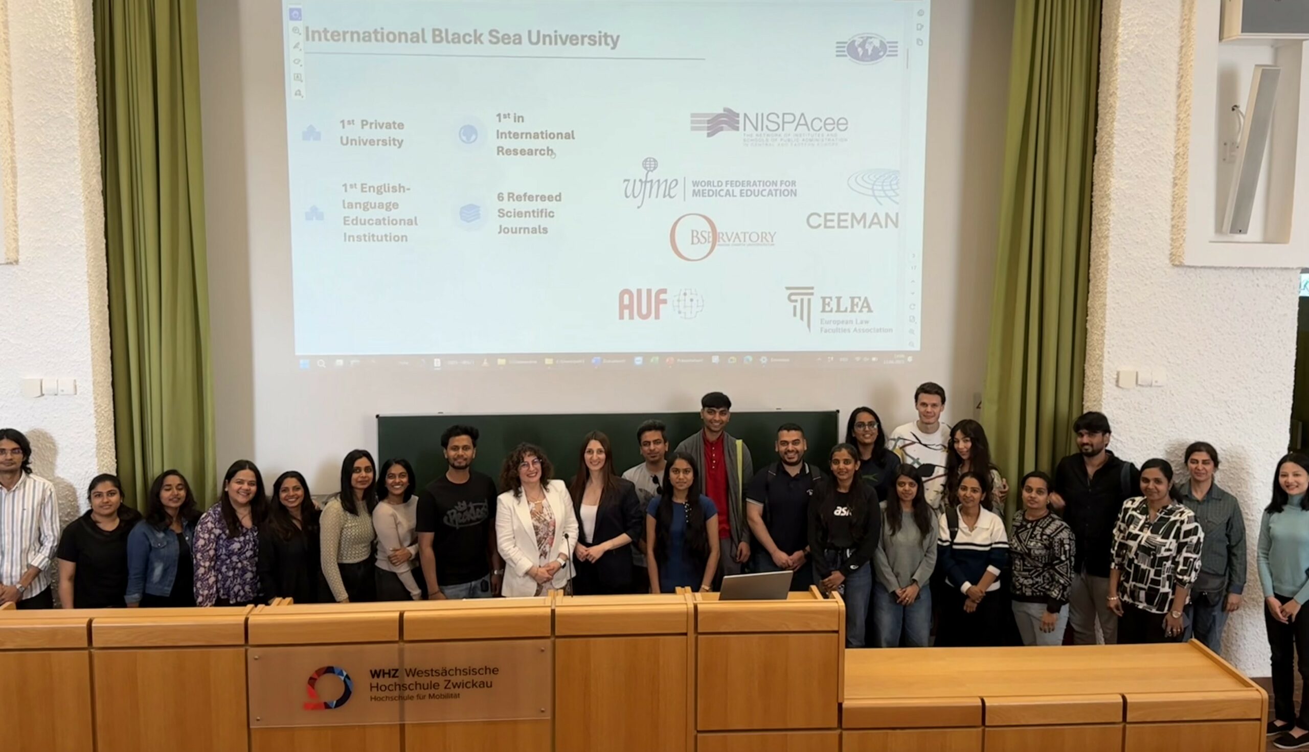 IBSU representatives visited Zwickau University of Applied Sciences