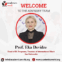 ტურიზმის პროგრამების ხელმძღვანელი Academics World-ის მრჩეველთა გუნდს შეუერთდა