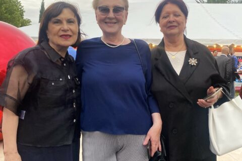 Prof. Dr. Tamar Shioshvili, attended U.S. Independence Day reception