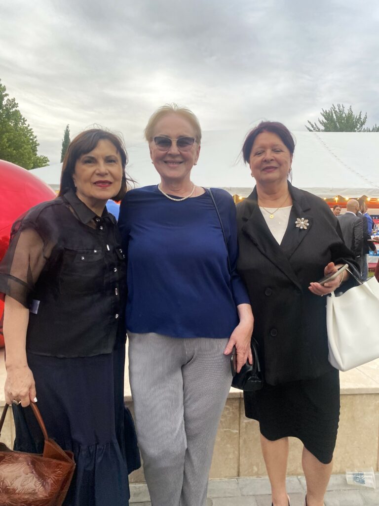 Prof. Dr. Tamar Shioshvili, attended U.S. Independence Day reception