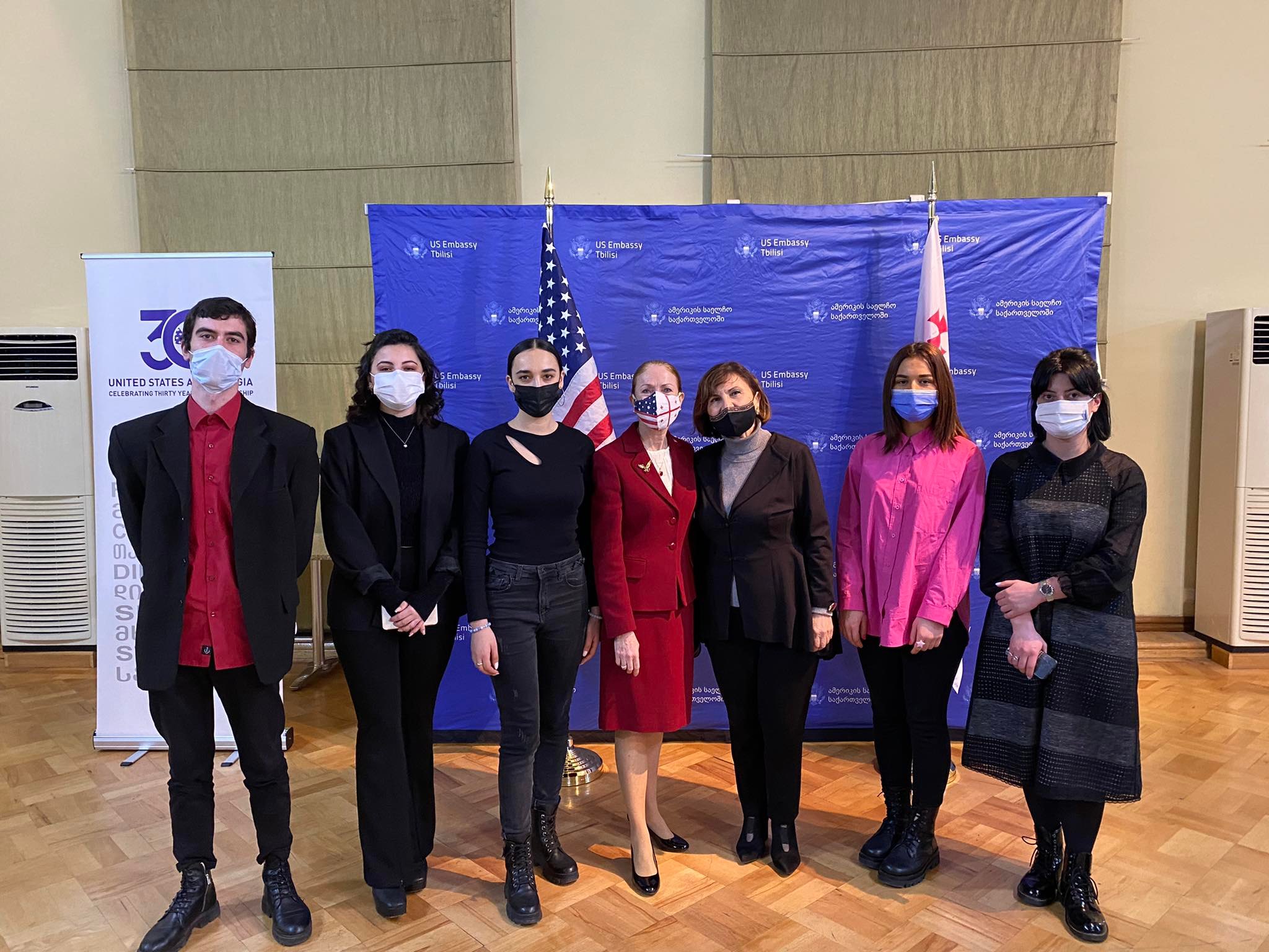 IBSU's students participated in an event organized by the US Embassy