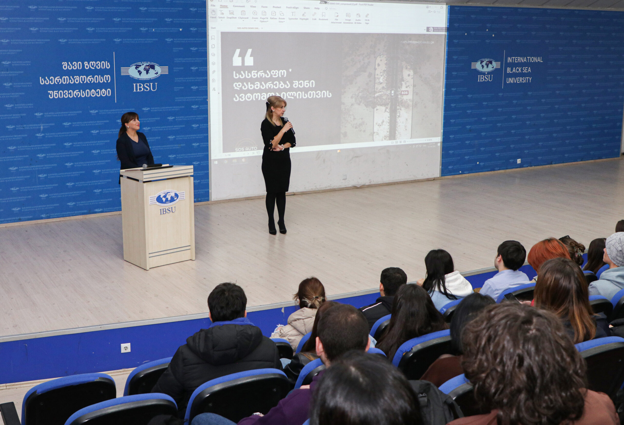The master class entitled "A path from idea to startup" was held in IBSU