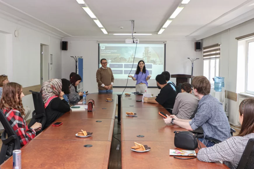 Orientation meeting for international students