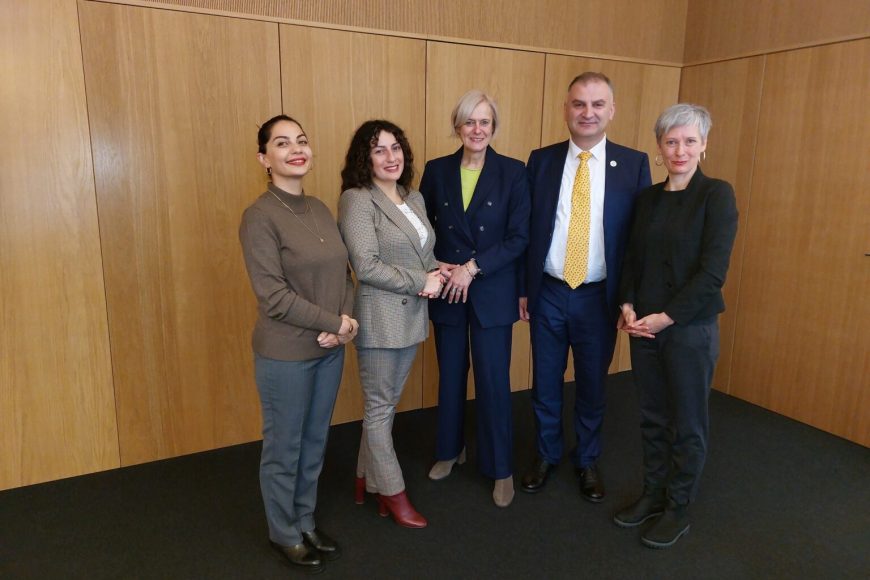 IBSU Rector visits HTW Dresden
