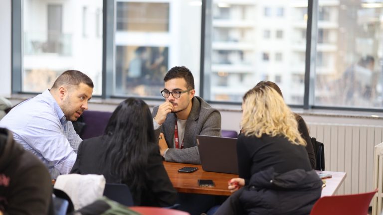 IBSU student team finished third in AUF competition in Bucharest