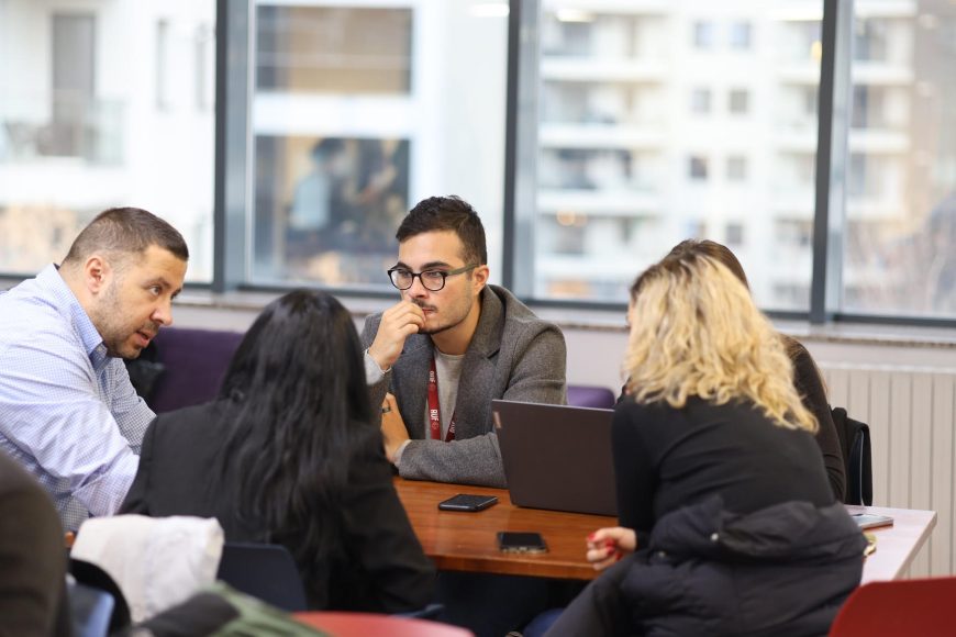 IBSU student team finished third in AUF competition in Bucharest