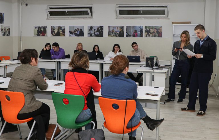 Media producers met with IBSU BA journalism program students