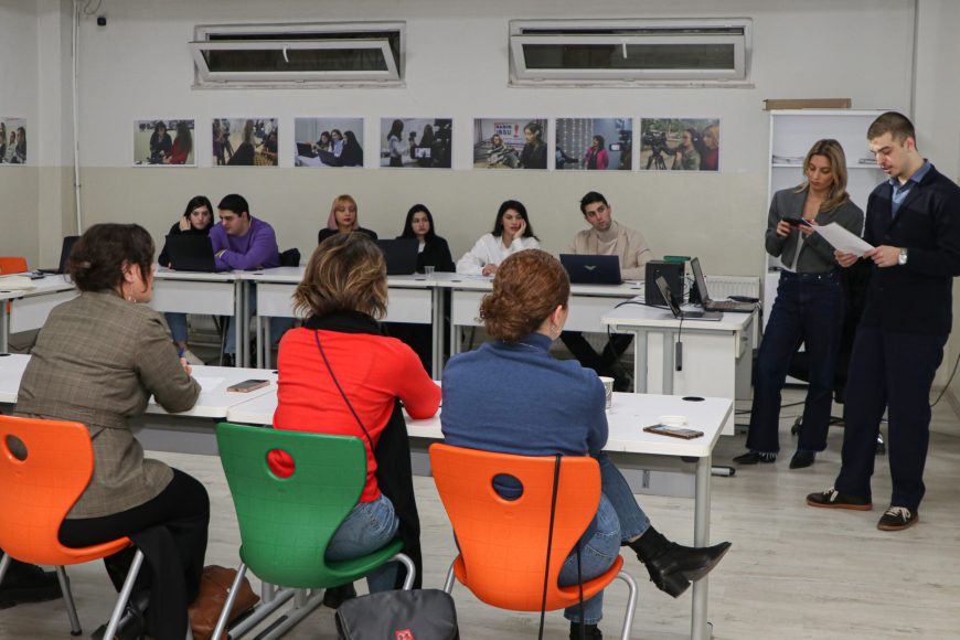 Media producers met with IBSU BA journalism program students