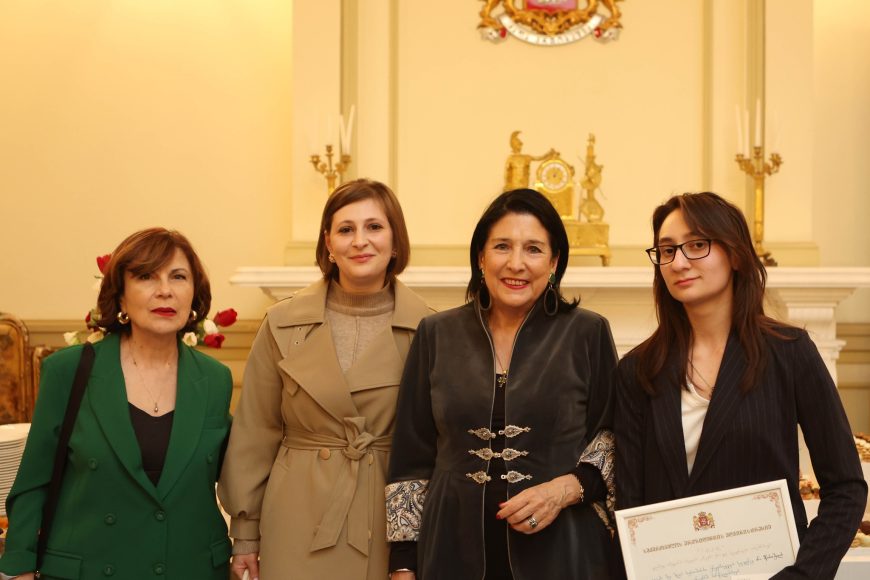 IBSU student participated in Elizabeth Orbeliani translation contest