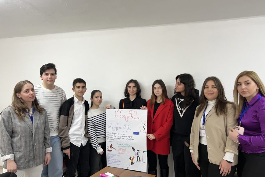 IBSU hosted pupils as part of “State Governance For Pupils” project