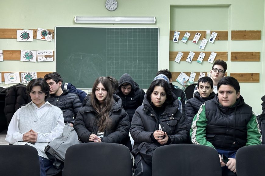 IBSU marketers met with pupils