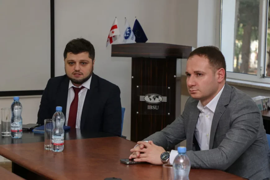 Irakli Shamatava hosted foreign professors