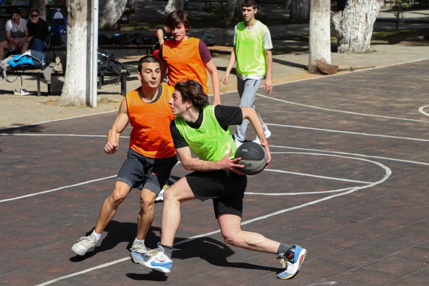 IBSU held the intra-university competition in 3×3 basketball