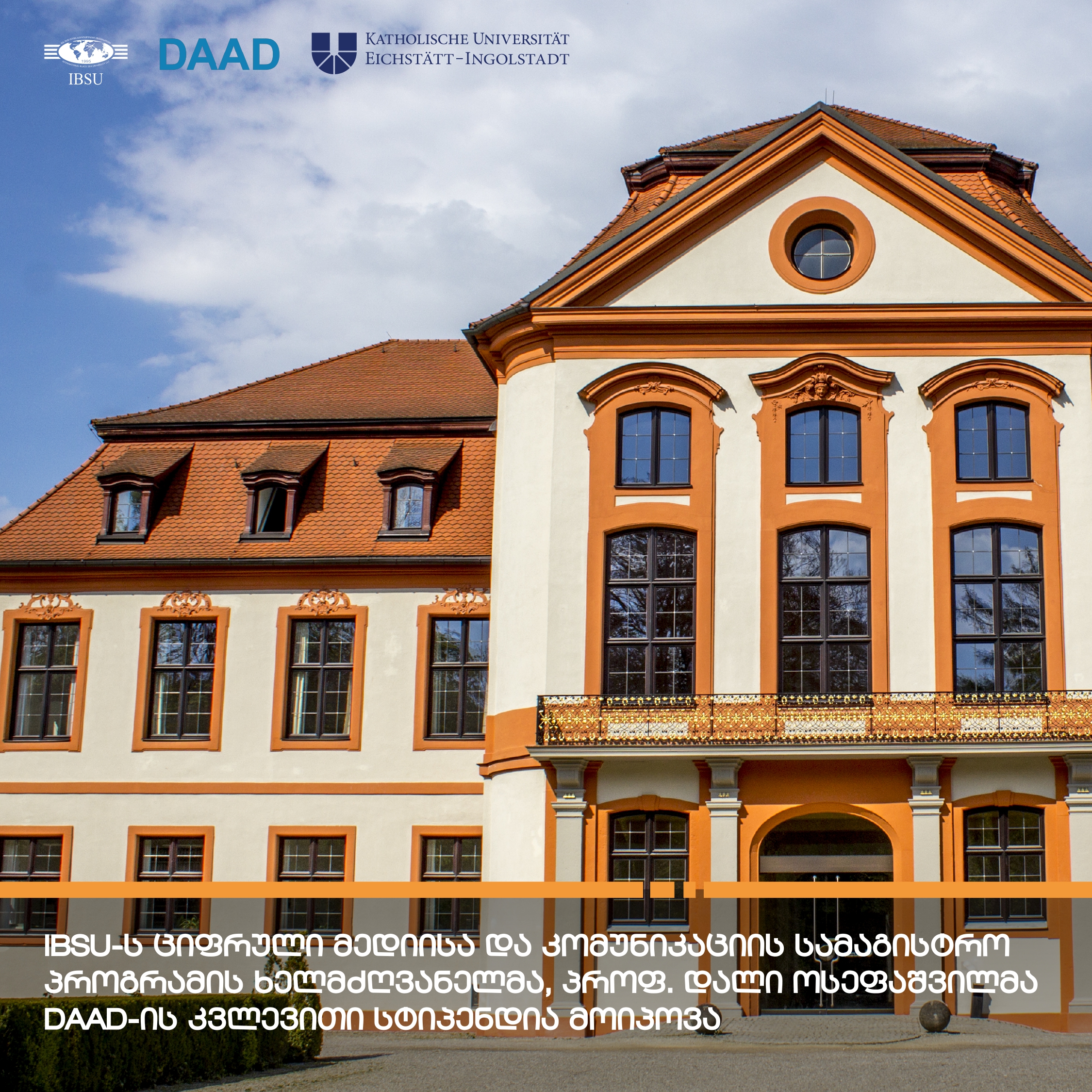 Prof. Dali Osepashvili won DAAD research scholarship