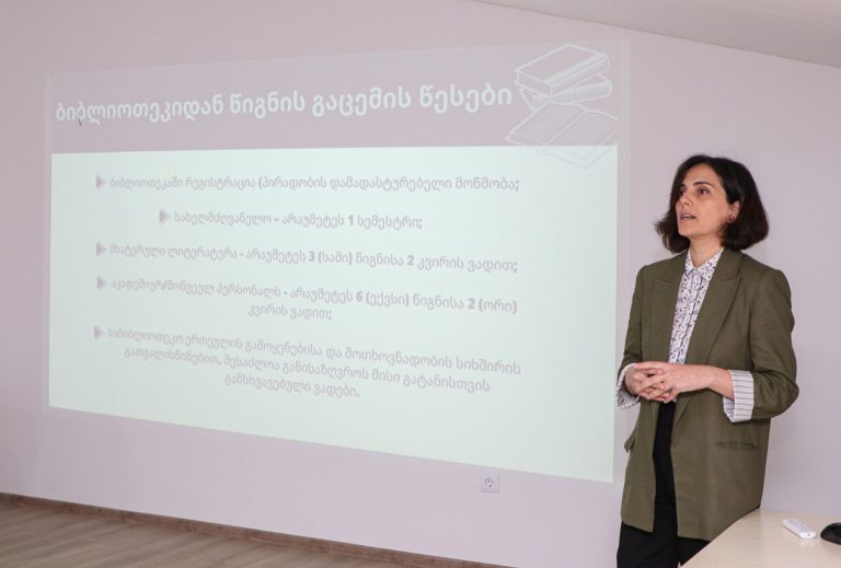 IBSU library held orientation meeting for freshmen