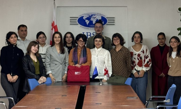 IBSU International Relations Department hosted AUF informative meeting