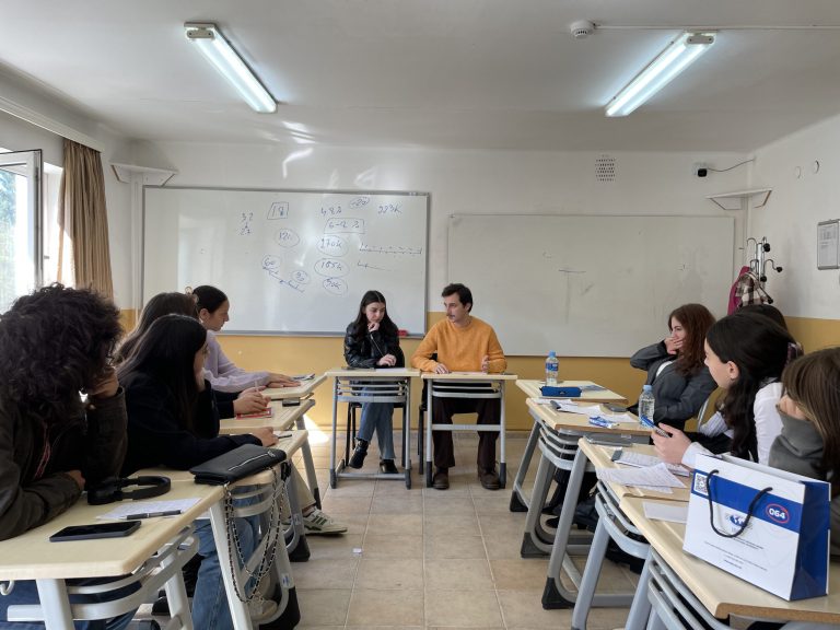 IBSU hosted first qualifying round of debating championship for pupils