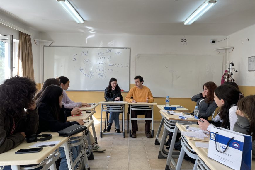 IBSU hosted first qualifying round of debating championship for pupils