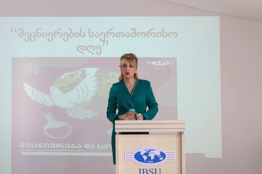 IBSU hosted scientific event titled “Science and Society”
