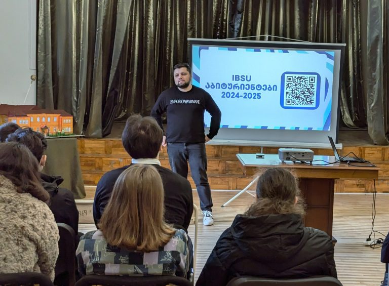 IBSU marketers met with entrants of Zugdidi, Khobi and Poti public schools