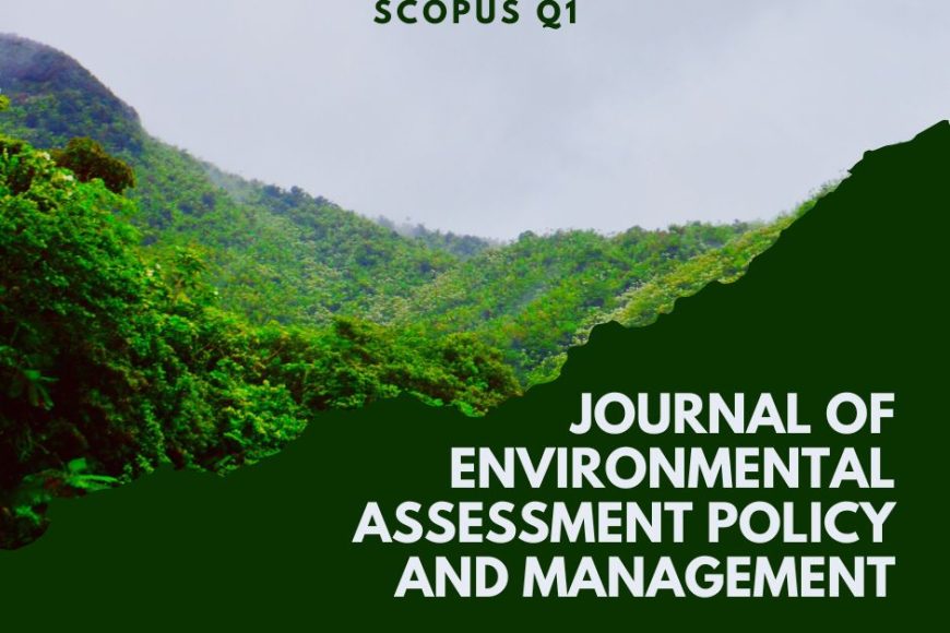 Azer Dilanchiev’s article published in Journal of Environmental Assessment Policy and Management