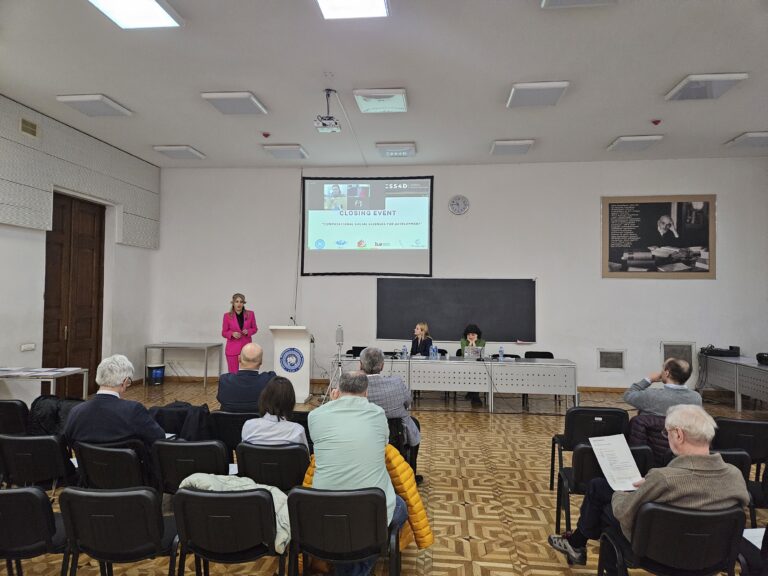 IBSU Vice-Rector for Research attended CSS4D project closure event