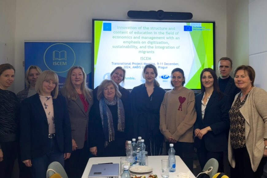 IBSU representatives attended ISCEM Transnational Project Meeting in Prague