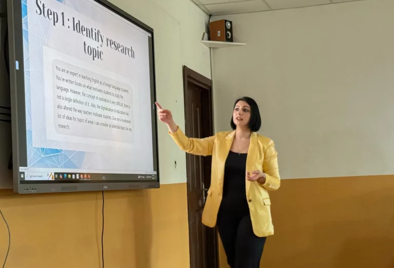 Nato Pachuashvili’s lecture on ‘Effective Use of AI Tools in Learning & Research Processes’