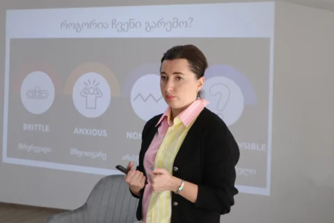 ნინო ბერუაშვილის ლექცია – ‘დასაქმებისათვის აუცილებელი ტოპ-მოთხოვნადი უნარები’