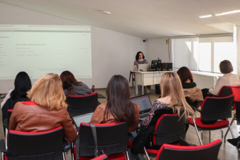 IBSU Library held training on scientific databases