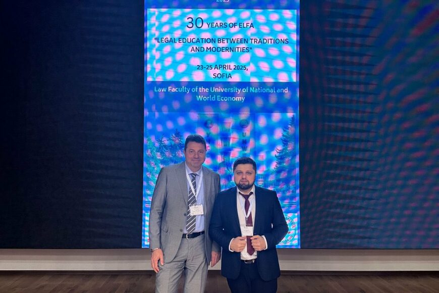 Dean of IBSU School of Law and State Governance attended ELFA General Assembly