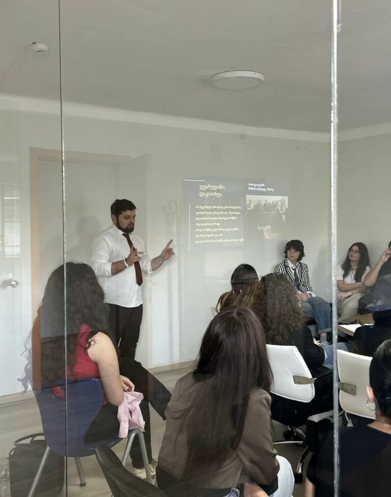 International Black Sea University hosted a “Legis Academy” training