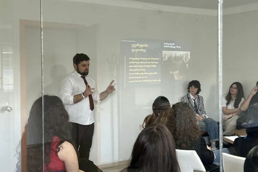International Black Sea University hosted a “Legis Academy” training