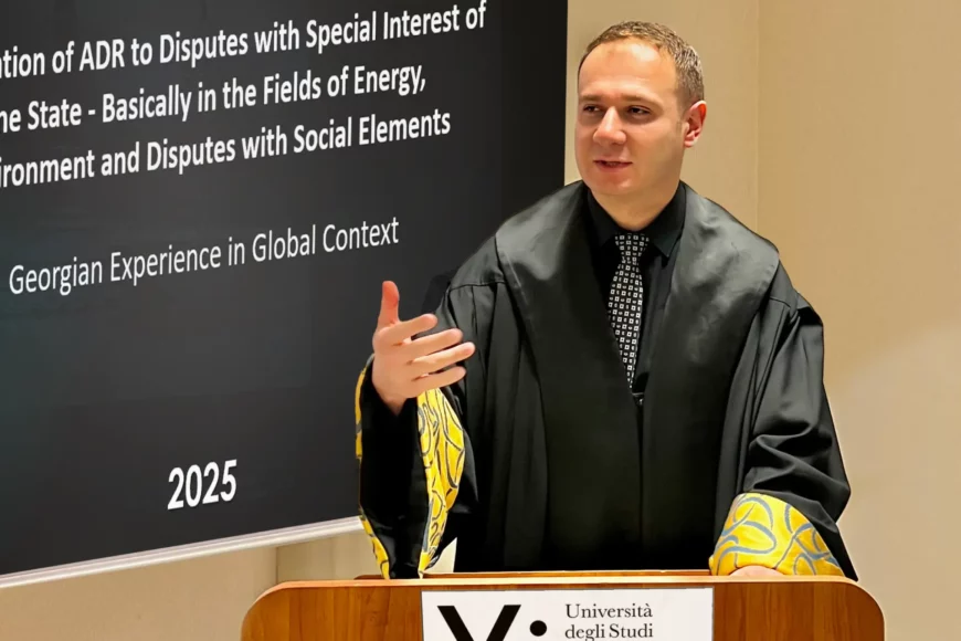 Dr. Goga Kikilashvili is visiting Luigi Vanvitelli University of Campania