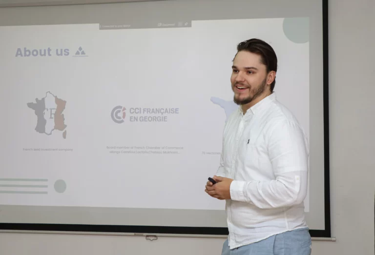 International Black Sea University hosted Axatya Investment representative