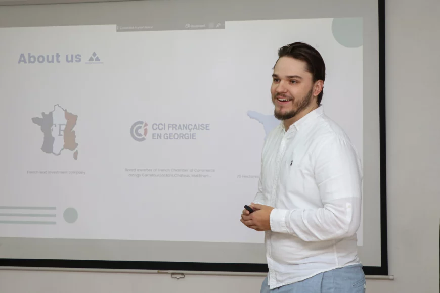 International Black Sea University hosted Axatya Investment representative