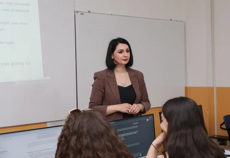 Nato Pachuashvili’s workshop: Effective Use of AI Tools in Learning and Research Processes