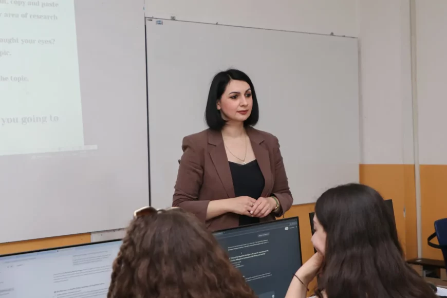 Nato Pachuashvili’s workshop: Effective Use of AI Tools in Learning and Research Processes