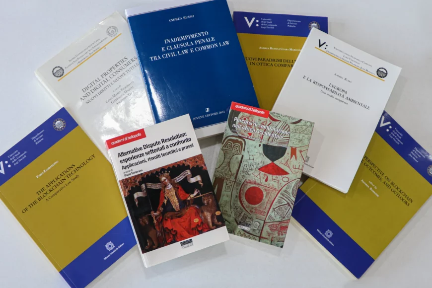 University of Campania Luigi Vanvitelli in Italy gifted legal literature to IBSU