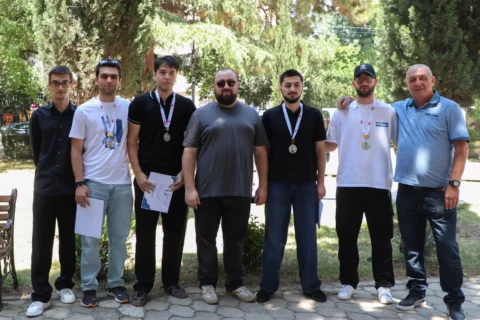 IBSU awarded winners of university’s internal mini-football tournament